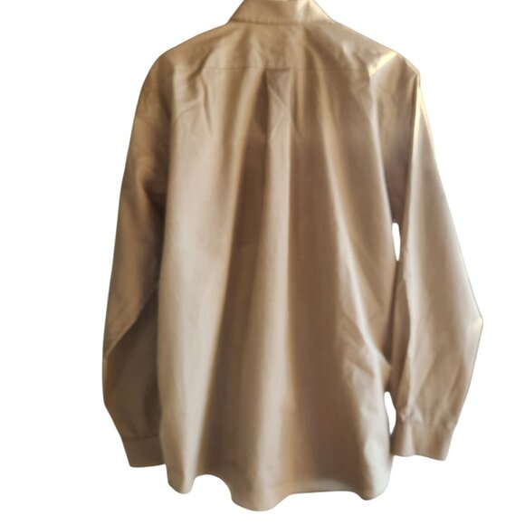 Eddie Bauer Green Check Long Sleeve Button-Up Shirt (Men’s L) - Picture 3 of 8